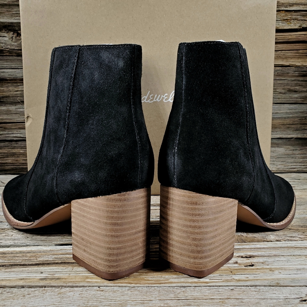 Madewell Bryce Calf Suede Ankle Chelsea Boots - Picture 5 of 8